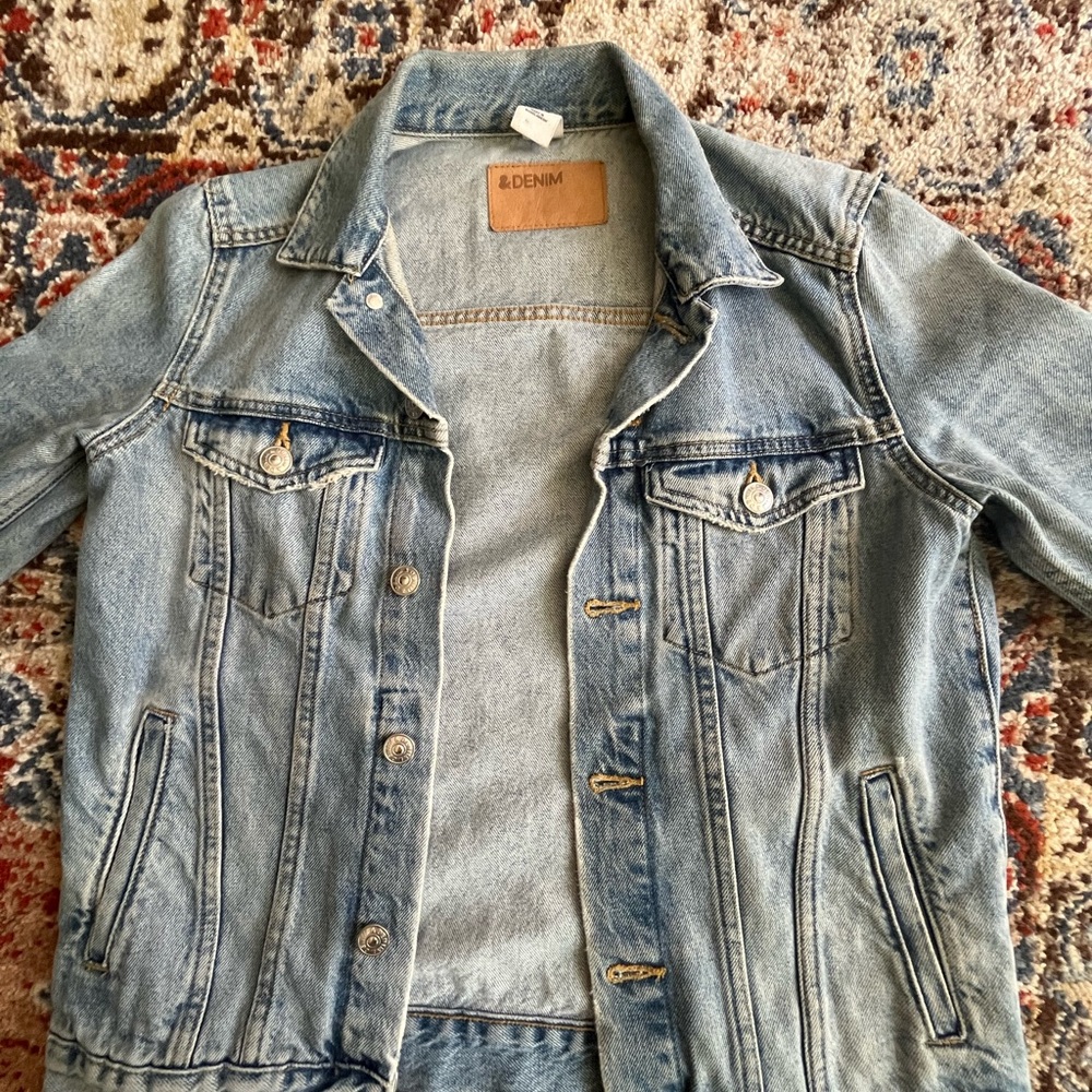 H&M Light Blue Jean Jacket